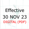 Enroute Chart Pack (Digital PDF) - Effective 30 November 2023