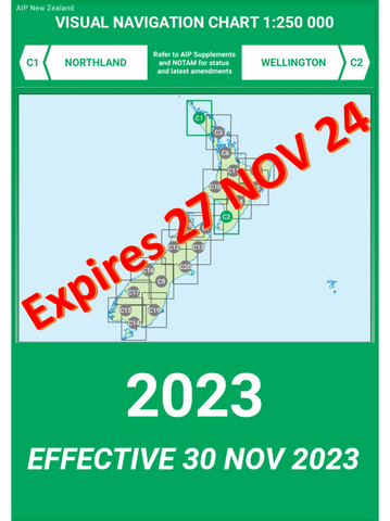 C1/C2 VNC Northland/Wellington - (1:250,000) - 30 November 2023