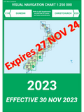 C19/C20 VNC Dunedin/Christchurch - (1:250,000) - 30 November 2023