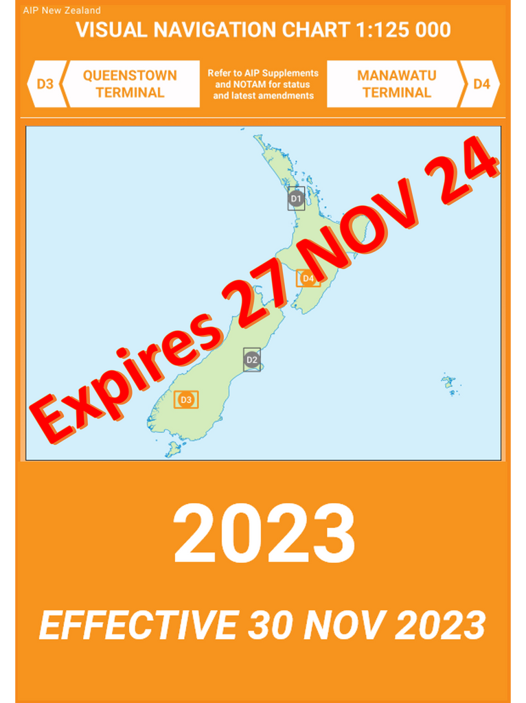 D3/D4 VNC Queenstown/Manawatu - (1:125,000) - 30 November 2023