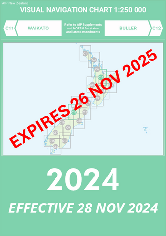 C11/C12 VNC Waikato/Buller - (1:250,000) - 28 November 2024