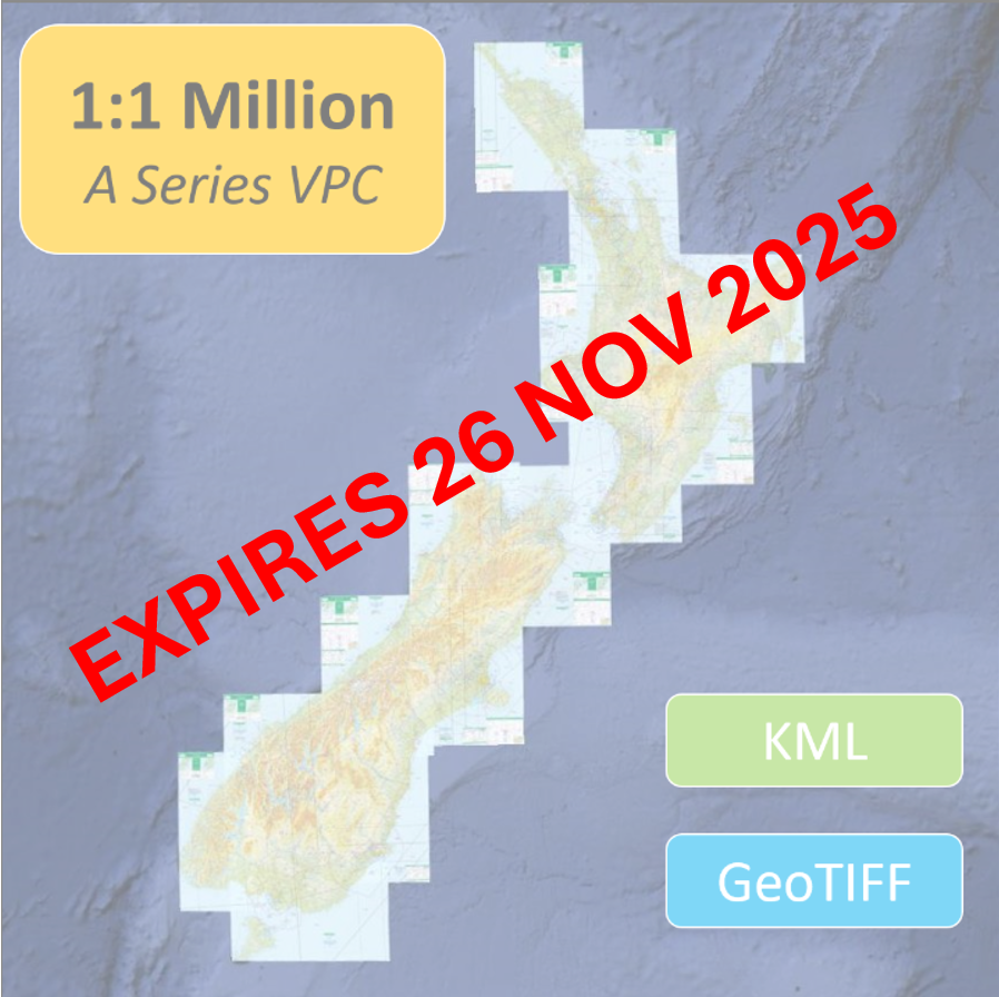 Digital Visual Navigation Charts 1:500,000 scale (Chart Areas) - Effective 28 November 2024