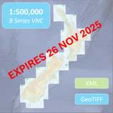 Digital Visual Navigation Charts 1:500,000 scale (Chart Areas) - Effective 28 November 2024