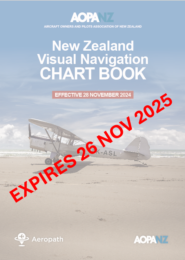 New Zealand Visual Navigation Chart Book - 28 November 2024