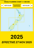 A1/A2 Visual Planning Chart - North Island/South Island (1:1,000,000) - 27 November 2025