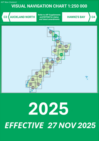 C3/C4 VNC Auckland North/Hawke's Bay - (1:250,000) - 27 November 2025