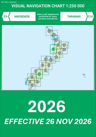 C9/C10 VNC Mackenzie/Taranaki - (1:250,000) - 26 November 2026