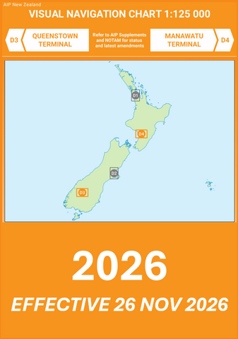 D3/D4 VNC Queenstown/Manawatu - (1:125,000) - 26 November 2026