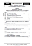 AIPNZ Supplement 25/9 - Effective Date 4 September 2025