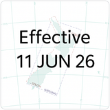 Enroute and Area Charts - Effective Date 11 June 2026