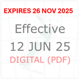Enroute Chart Pack (Digital PDF) - Effective 12 June 2025