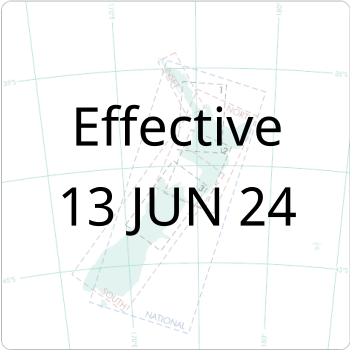 Enroute and Area Charts - Effective Date 13 June 2024