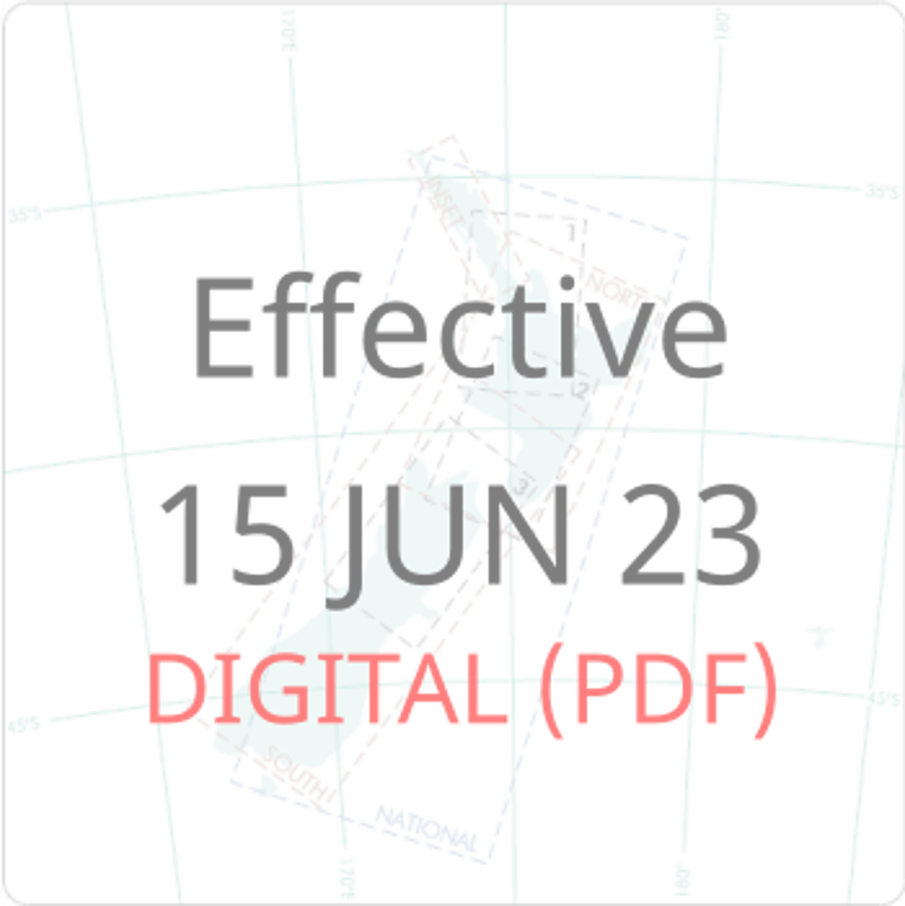 Enroute Chart Pack (Digital PDF) - Effective 15 June 2023