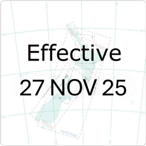 Enroute and Area Charts - Effective Date 27 November 2025