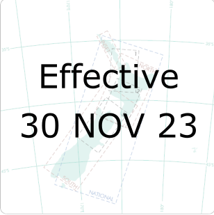 Enroute and Area Charts - Effective Date 30 November 2023