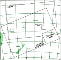 Auckland Oceanic FIR Chart - Effective 13 June 2024