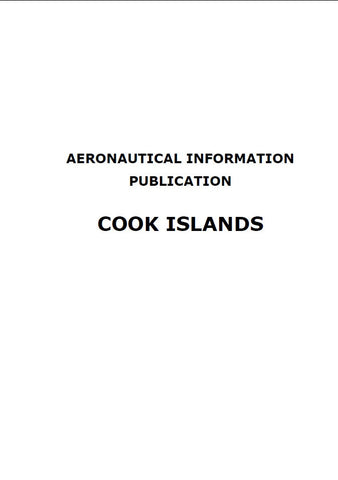 AIP Cook Islands - Digital Version only - Effective 8 October 2020