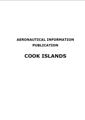 AIP Cook Islands - Digital Version only - Effective 7 November 2019